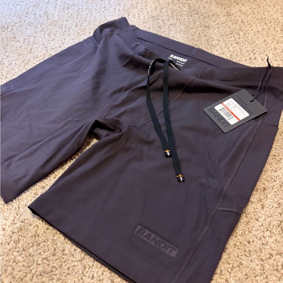 Bandit Running Gridlock Compression Race Training Performance Mens Half Tights - Picture 6 of 8